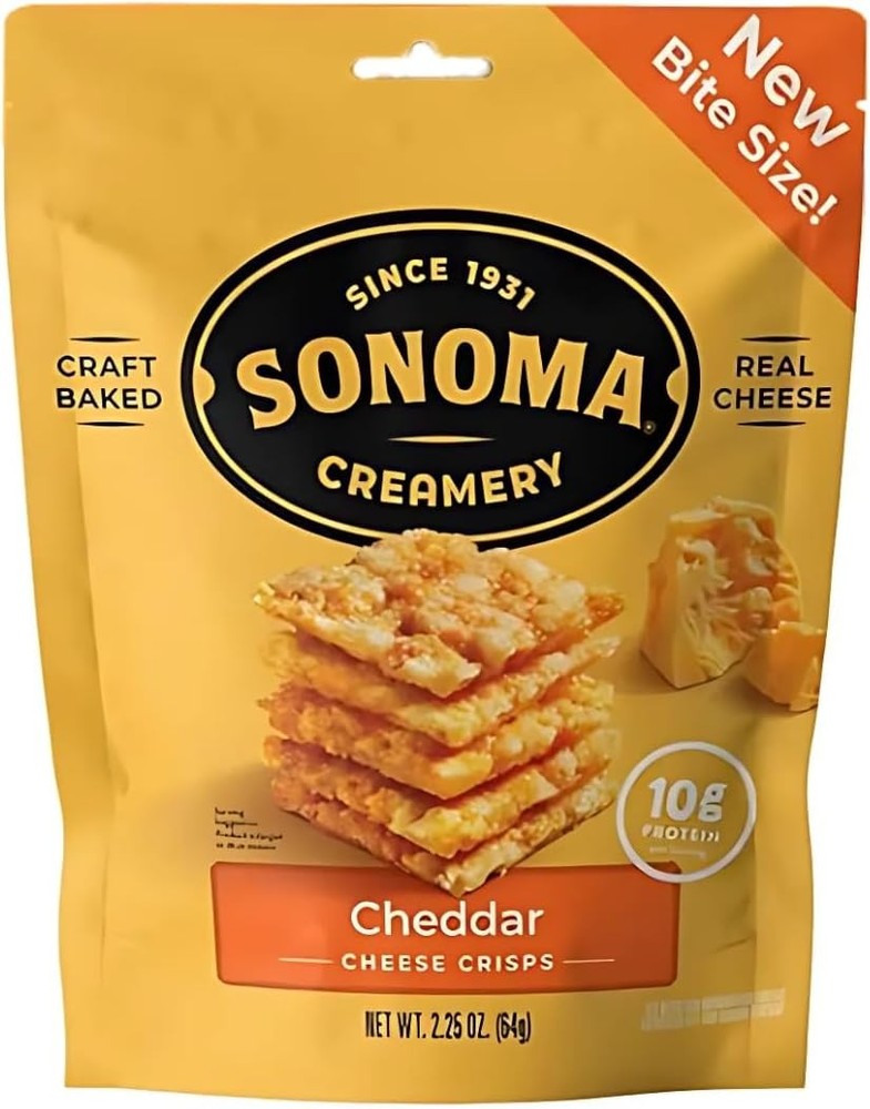 SONOMA CREERY Cheddar Crisps