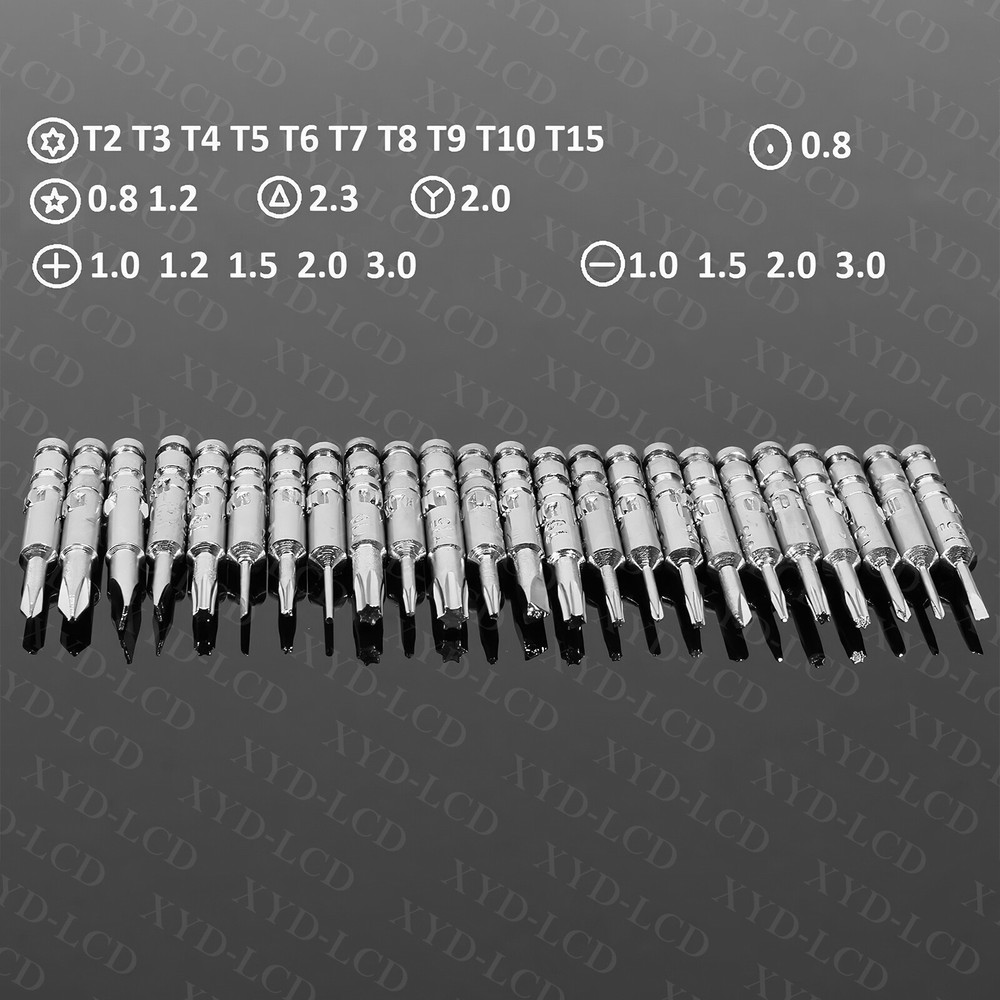 Screwdriver Set Tools for Apple MacBook iPhone Samsung PC Tablet Laptop 25 in 1