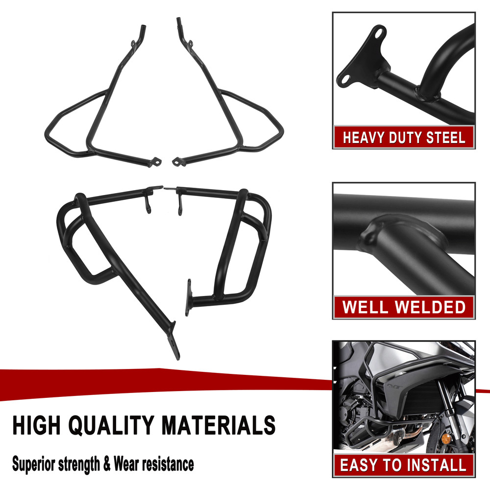 Upper&Lower Engine Guard Crash Bars Frame Protect For Honda NT1100 DCT ES 2025+
