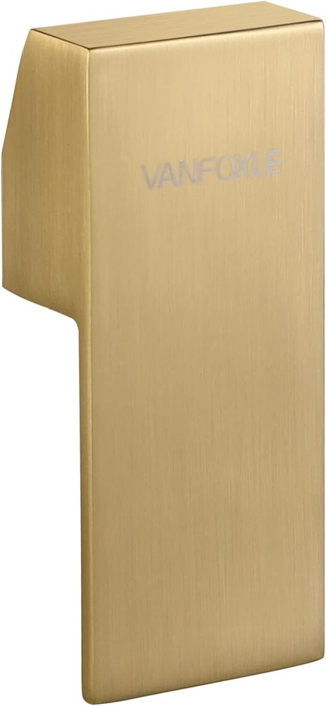 VANFOXLE BRUSHED GOLD HANDLE FOR SHOWER VALVE