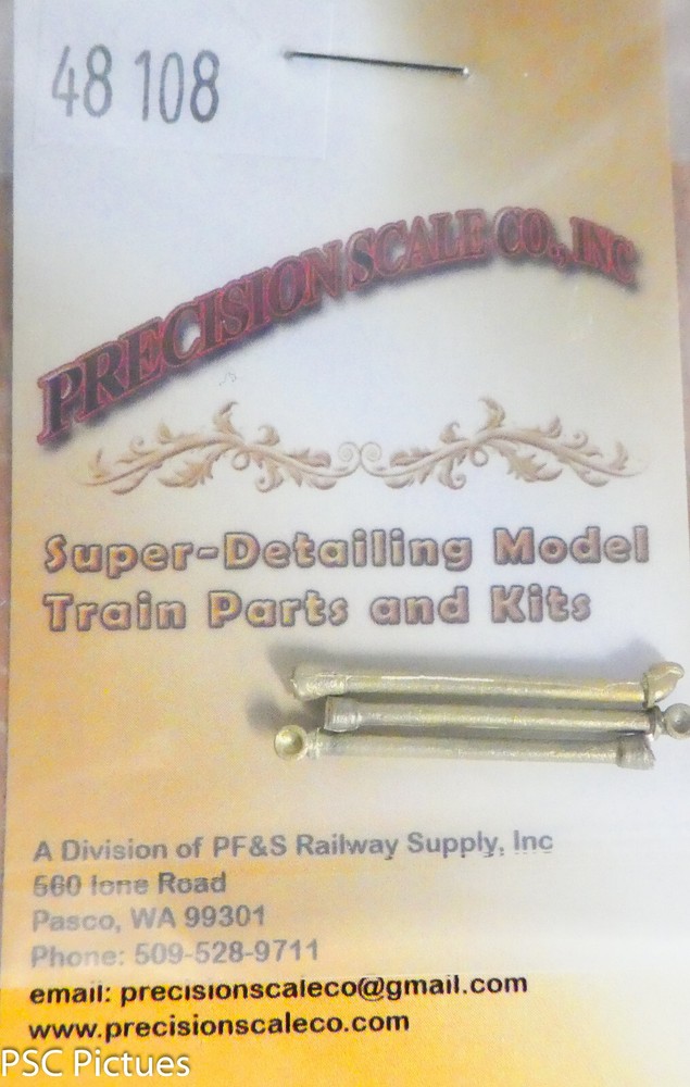 Precision Scale HOSA #48108 Elbow, .087" Core with Pipe (Brass Castings 3)