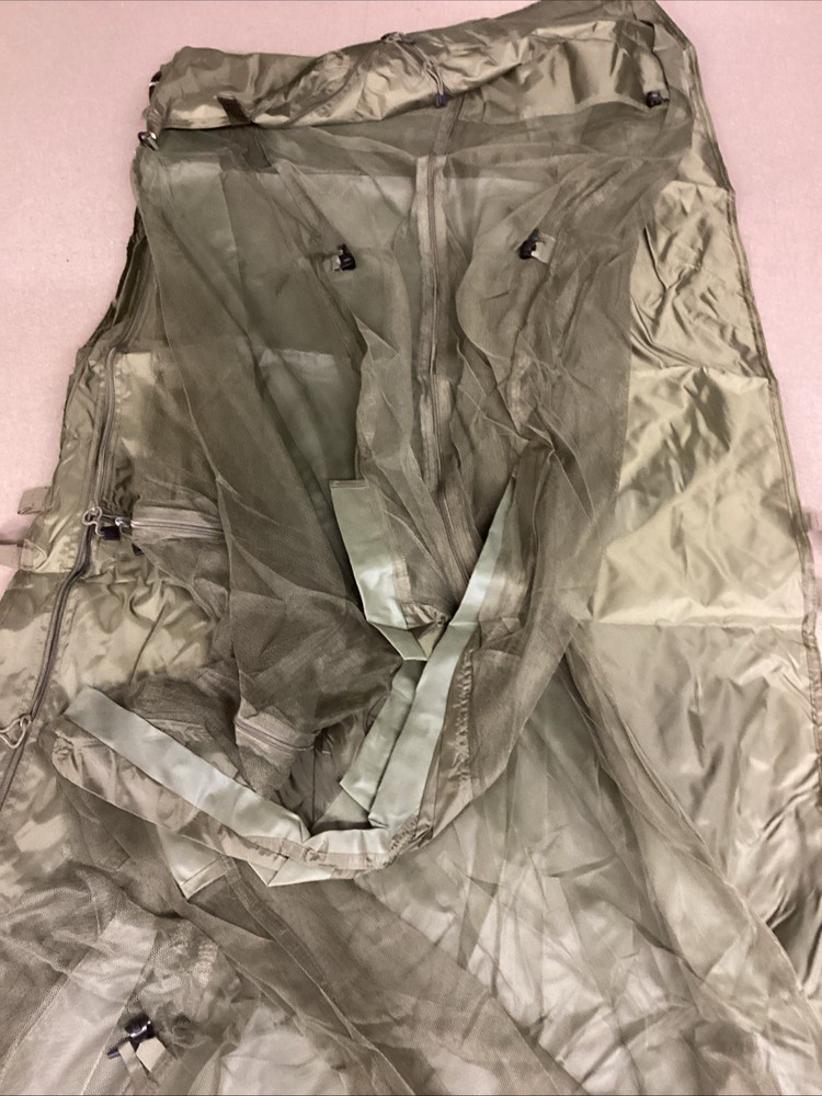Lifesystems Cot Bed Mounted Mosquito Net Olive New