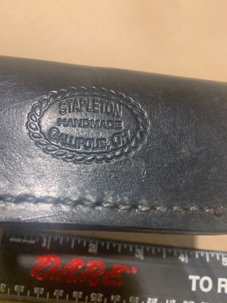 Custom Made 38/357 Ammunition Belt Slide