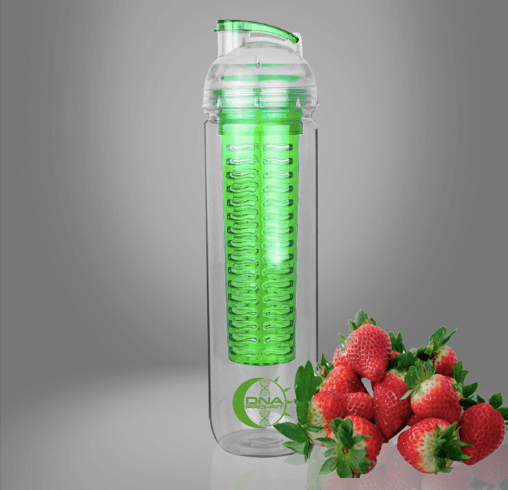 Water Infuser Bottle - 30 Oz (Green)
