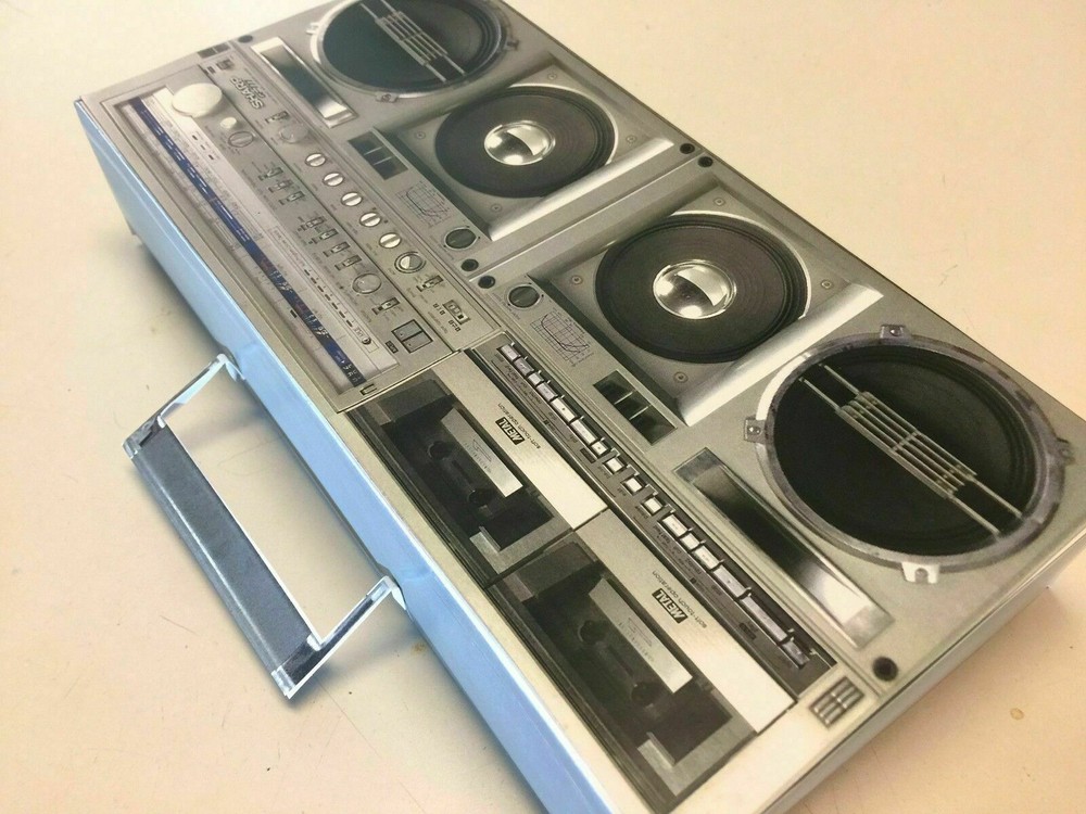 sharp gf-777 FULL SIZE boom box star paper model trek plan prop