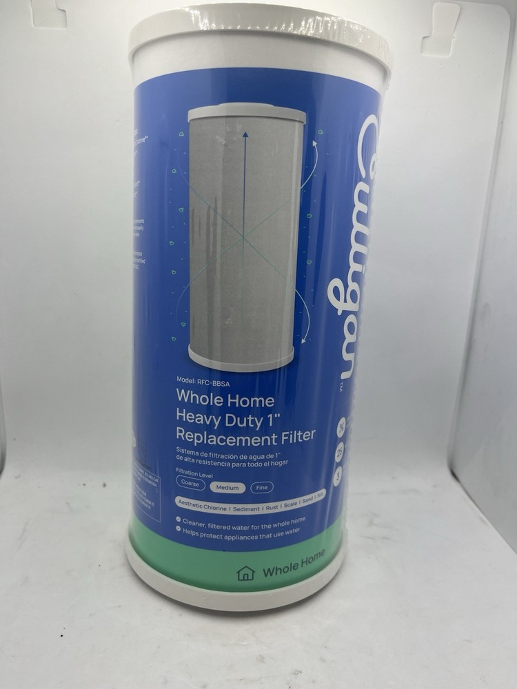 (2 Pack) Culligan Whole Home Sediment Heavy Duty 1” Replacement Filter RFC-BBSA