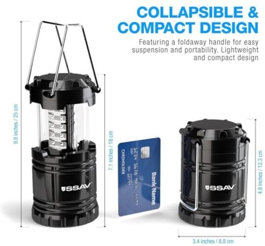 LED Camping Lantern, LED Lanterns, Suitable Survival Kits for Compact 4.0