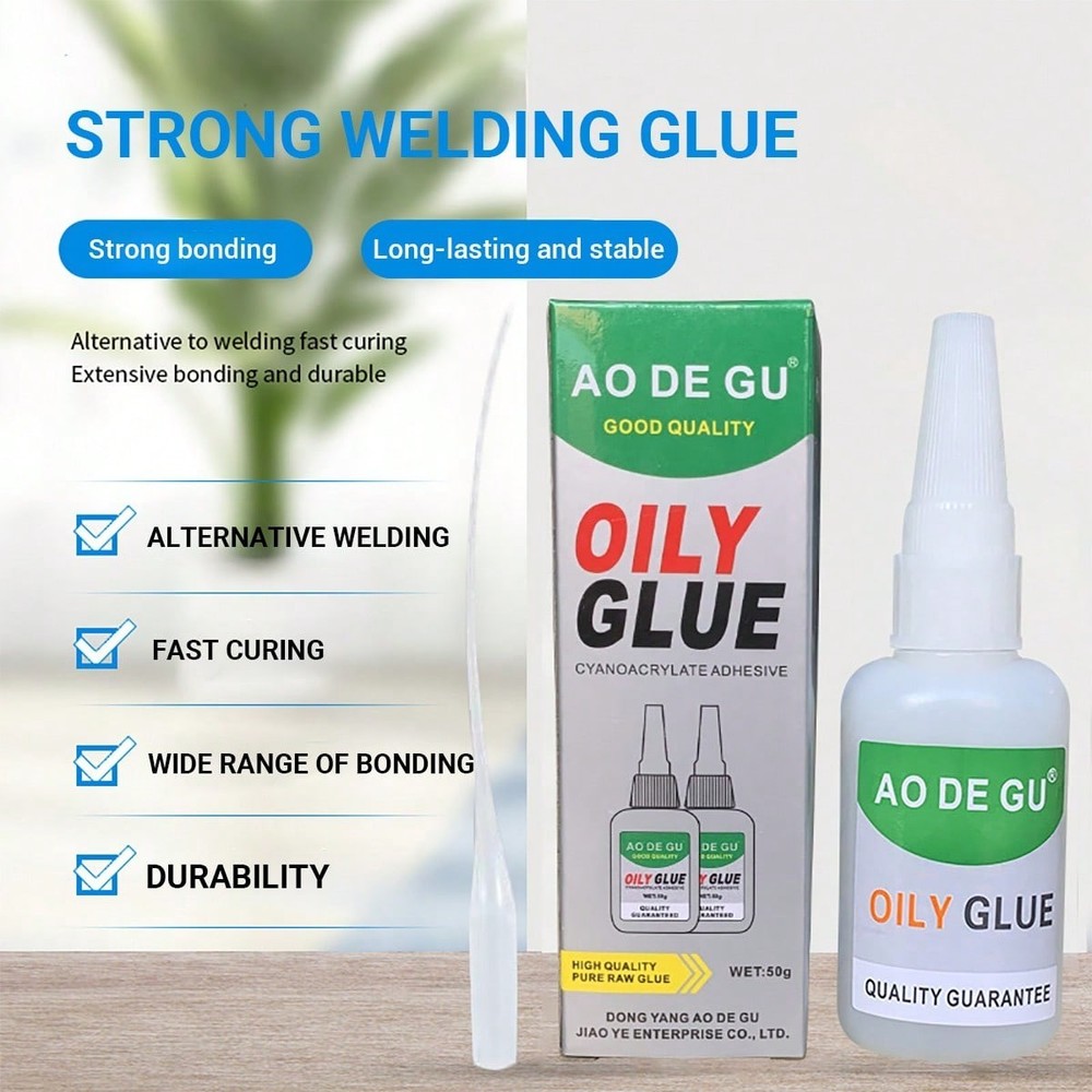 Super Glue - Clear Superglue Instant Glue Adhesive, Quick Dry