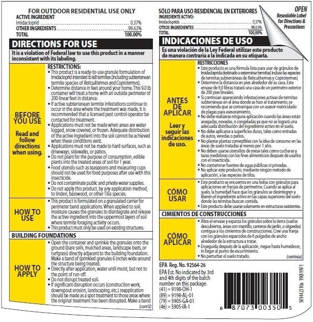 9 Lbs. Ready-To-Use Termite Killer