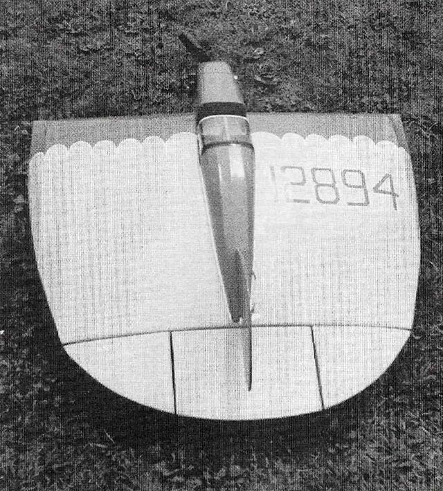 Arup S2 Flying Wing 40" Wingspan RC Model Airplane Printed Plans &Templates