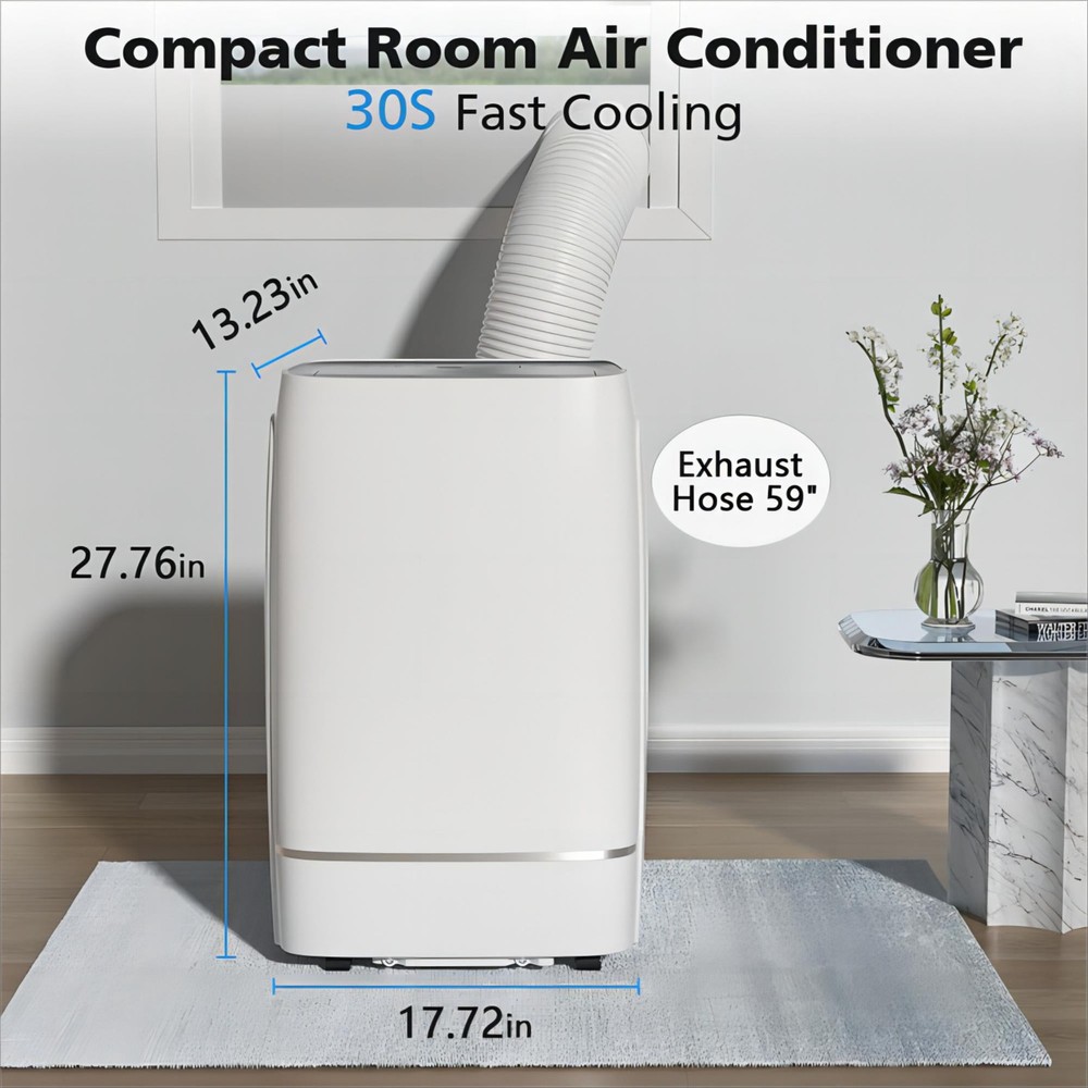 Cowsar Portable Air Conditioner 12000/13000 BTU, Remote Include