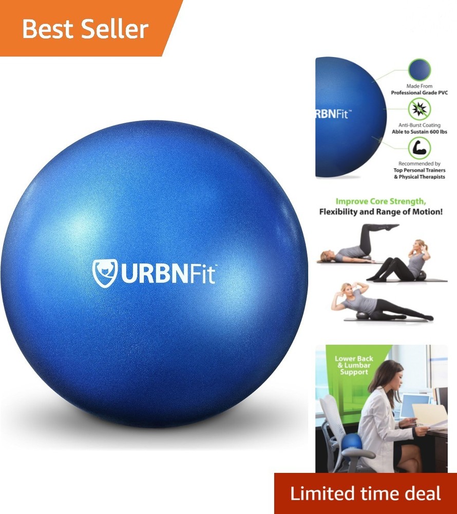 9” Mini Exercise Ball – Anti-Burst Stability Ball for Core & Balance Training