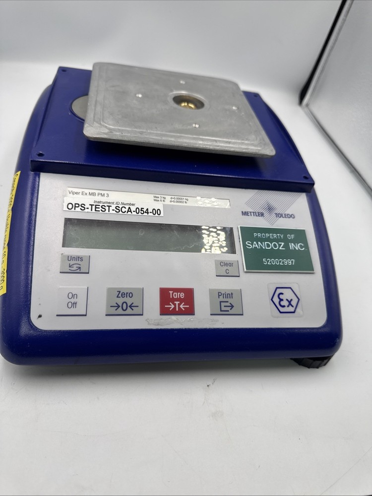METTLER VIPER EX MB PM 3 SCALE