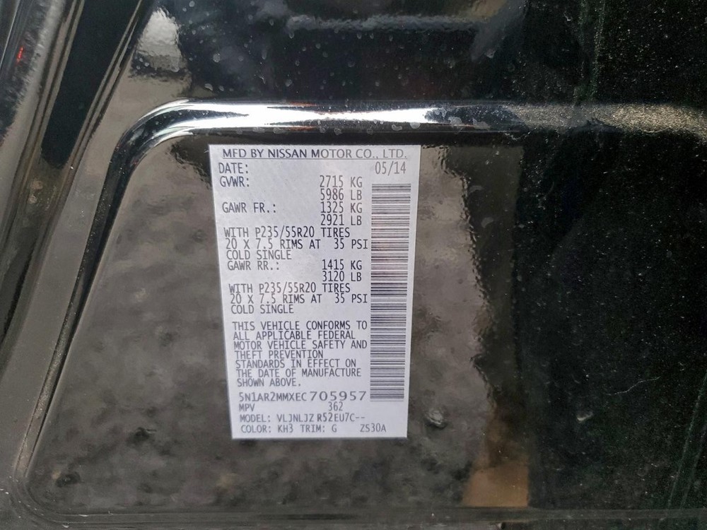 Used A/C Selector Switch fits: 2014 Nissan Pathfinder AC front 3 dial control ID