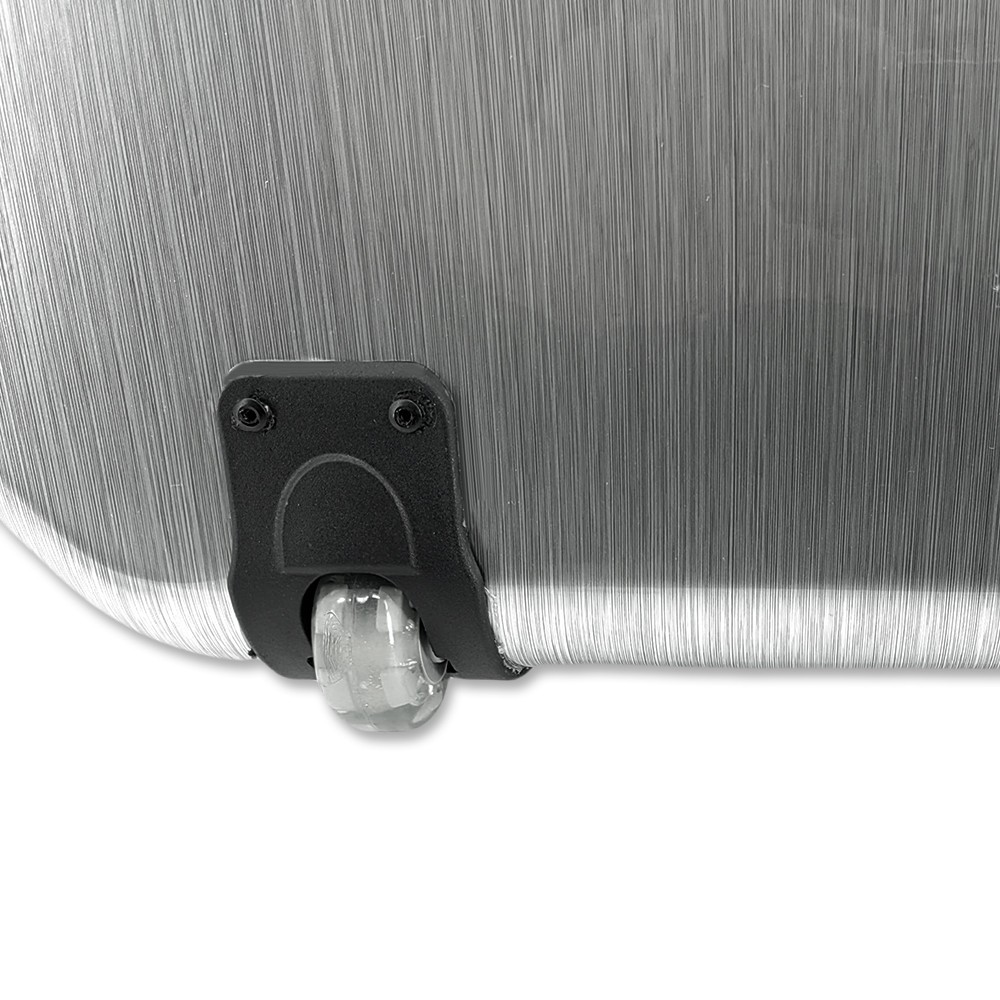 Silver Carbon Fiber Cello Case 1/2 Size Hard Shell with Wheels Ease Travel