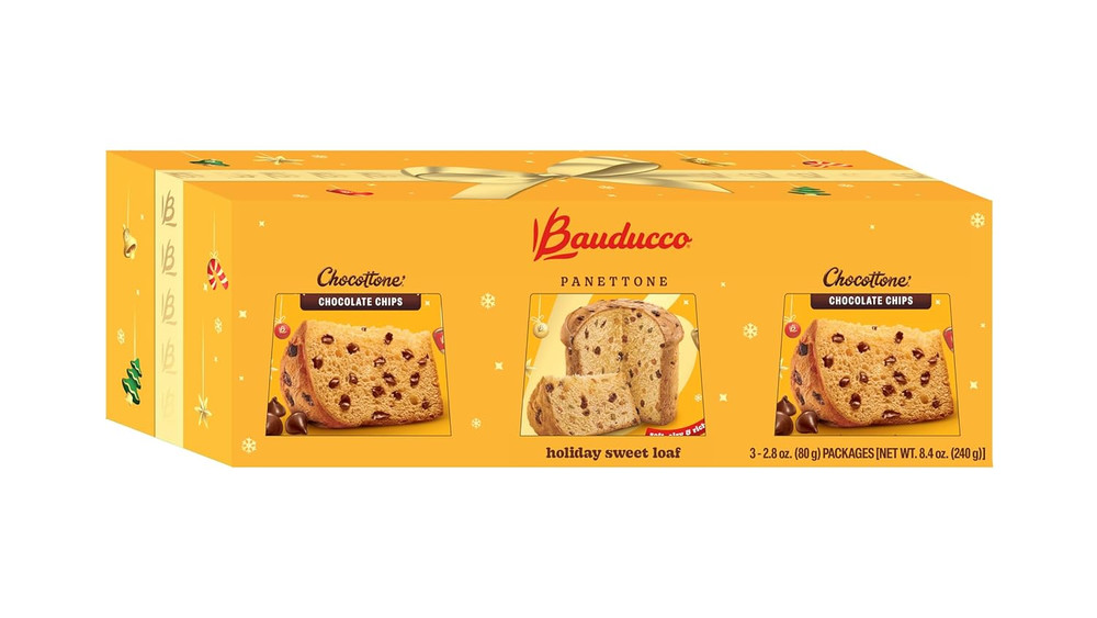 Mini Panettone Assorted - Classic, Chocolate Chips, and Vanilla - Moist & Fresh,