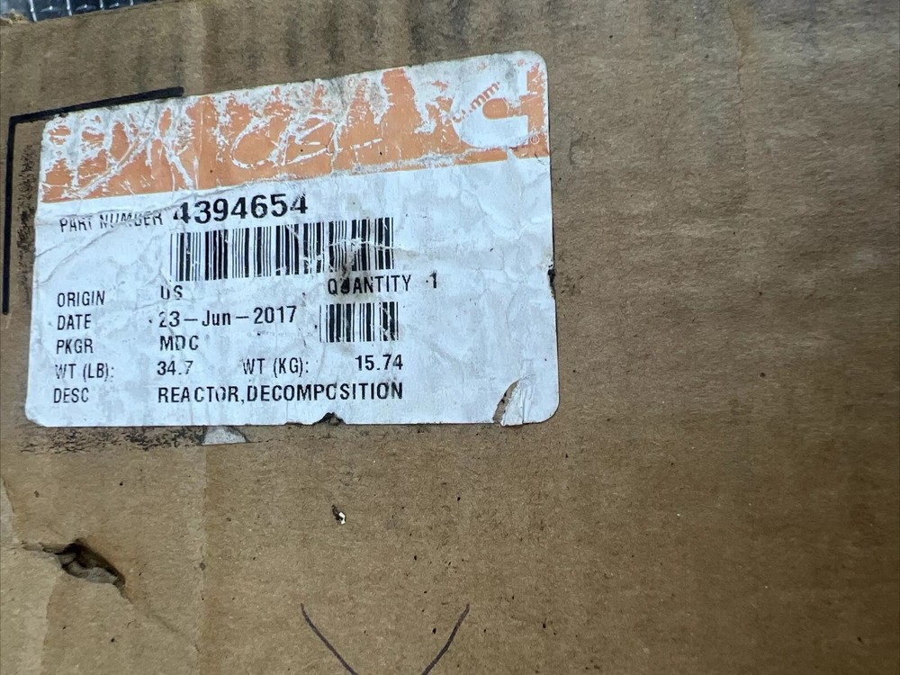 Cummins Genuine Descompositor Reactor 4394654