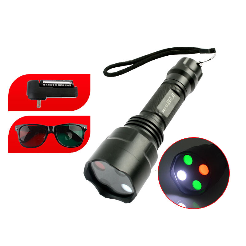 Worth 4 Dot Test with Red Green Glasses for Strabismus Amblyopia Optometry