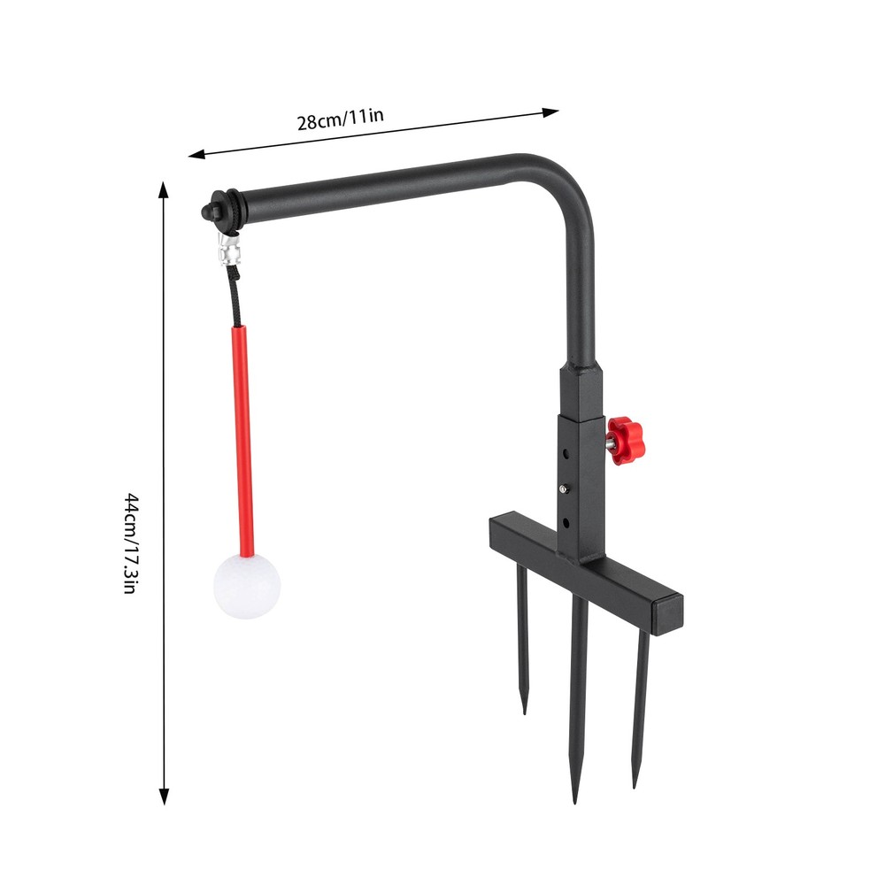 Golf Swing Trainer Aid Training Golf Practice Swing Groover & Hitting Adjustable