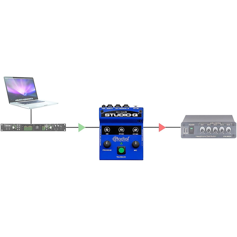 Radial Engineering Studio-Q Desktop Cue & Talkback Controller
