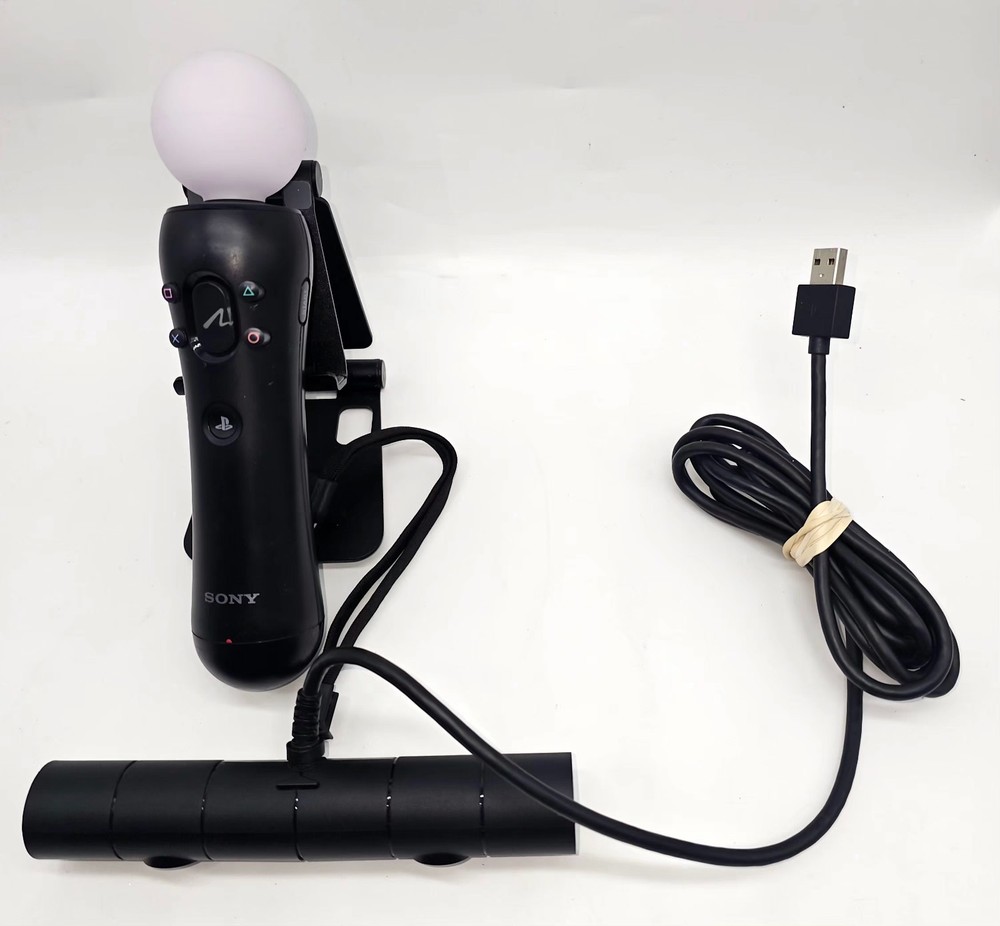 Sony PS4 Camera V2 CUH-ZEY2 & PS Move Motion Controller PSVR Set Tested Works