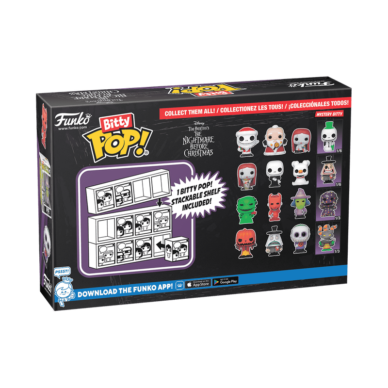 FUNKO Bitty Pop! The Nightmare Before Christmas 4-Pack #73022