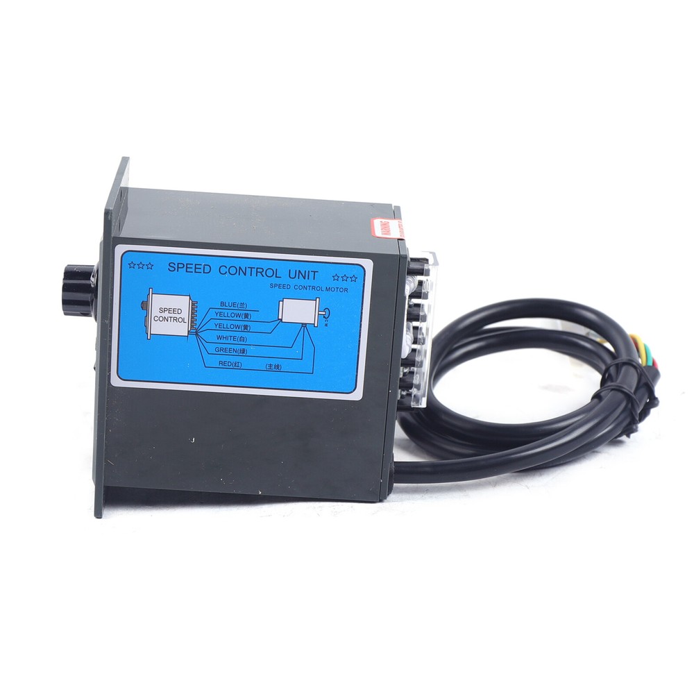 AC Gear Motor Electric Variable Speed Controller Torque Single-Phase 5K 90W 110V