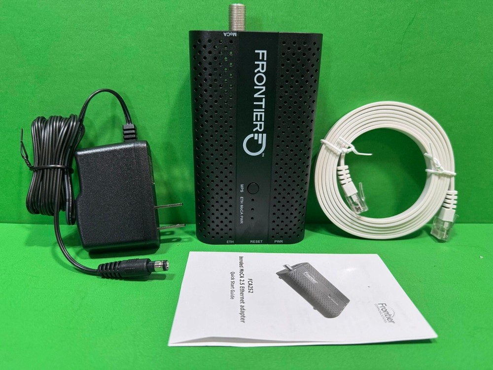 FRONTIER FCA252 MoCa 2.5 Ethernet Network Adapter BRAND NEW