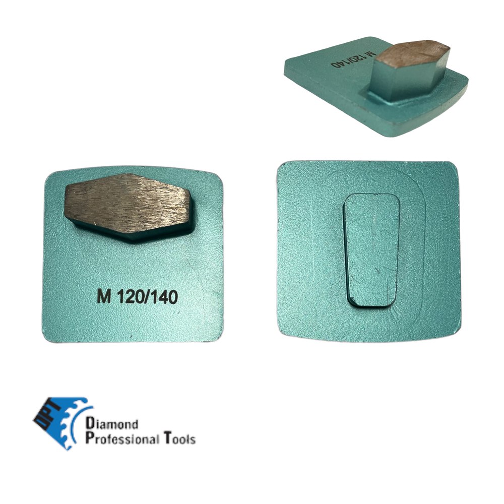 9 Pack Grinding Discs for Husqvarna Grinders Medium Concrete Surface 120 Grit