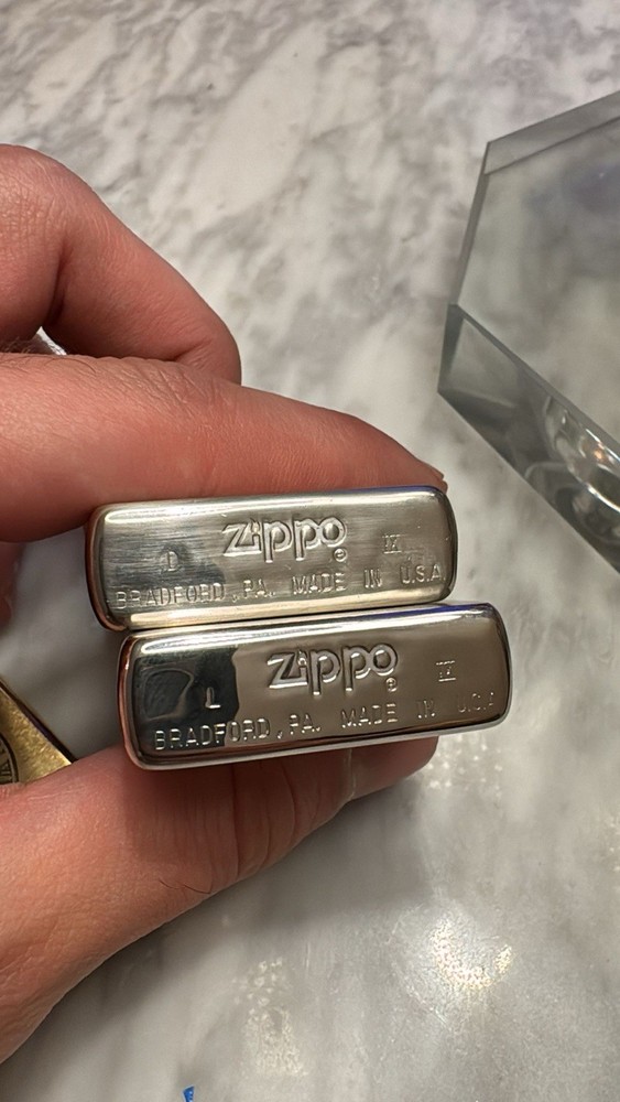 Vintage Blanton’s Zippo Lighters