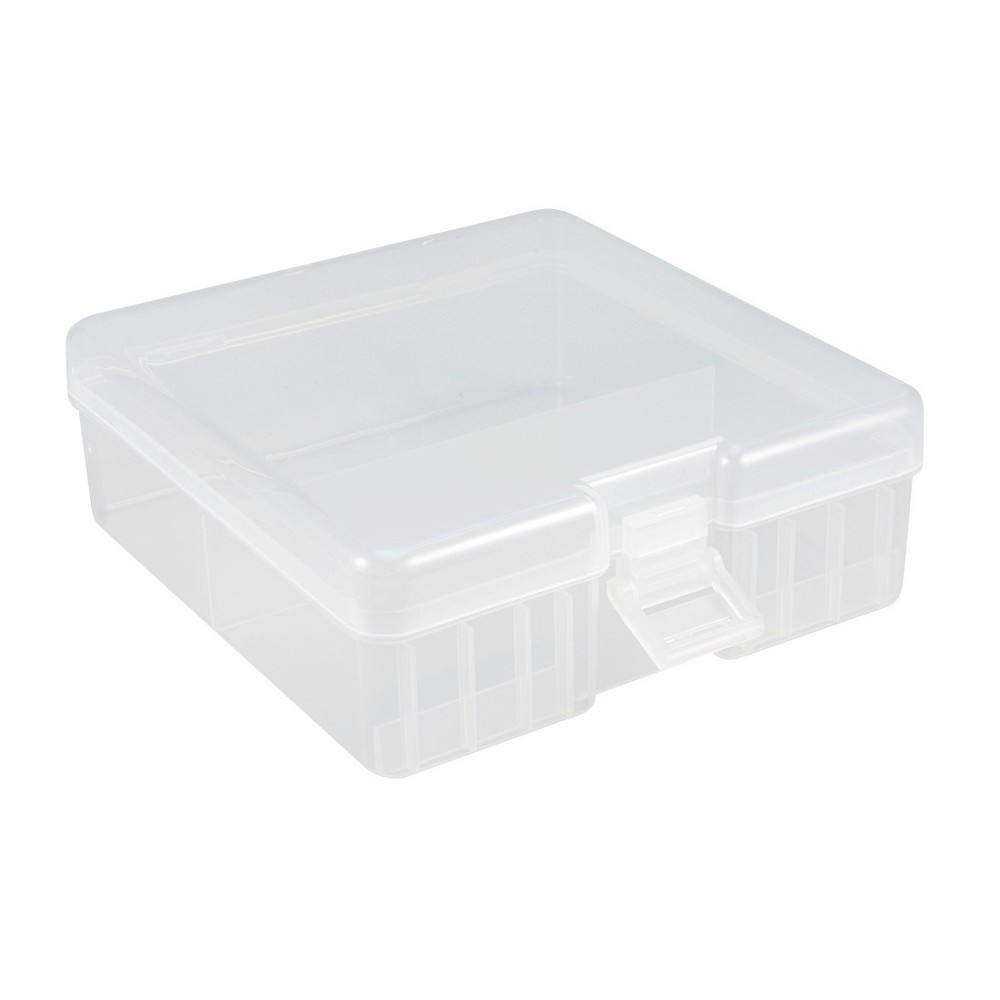 Portable Battery Storage Box Protective Container Transparent for Batteries