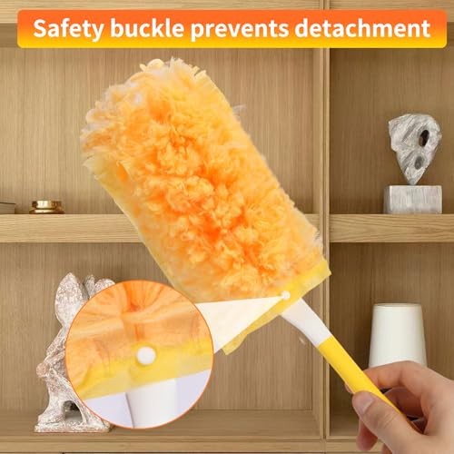 Count Duster Refill for Swiffer Duster with 1 Handle - 360° Multi-Surface 18