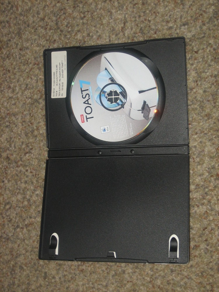 Roxio Toast 7 Titanium Software For for Mac - Pre-Owned