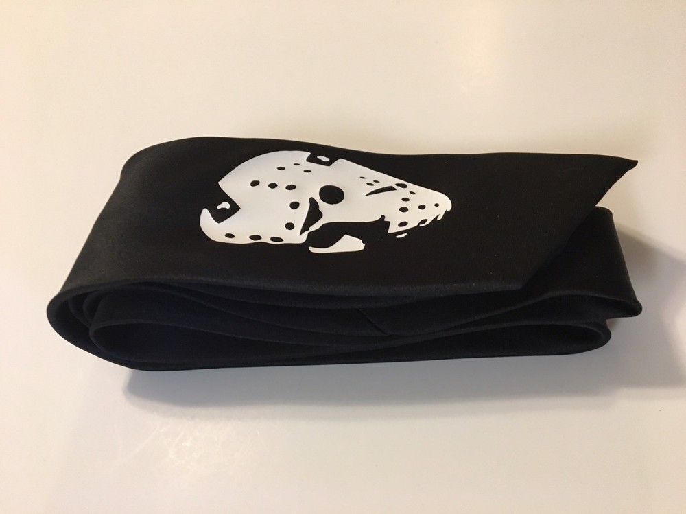 Friday Scary Mask Neckties