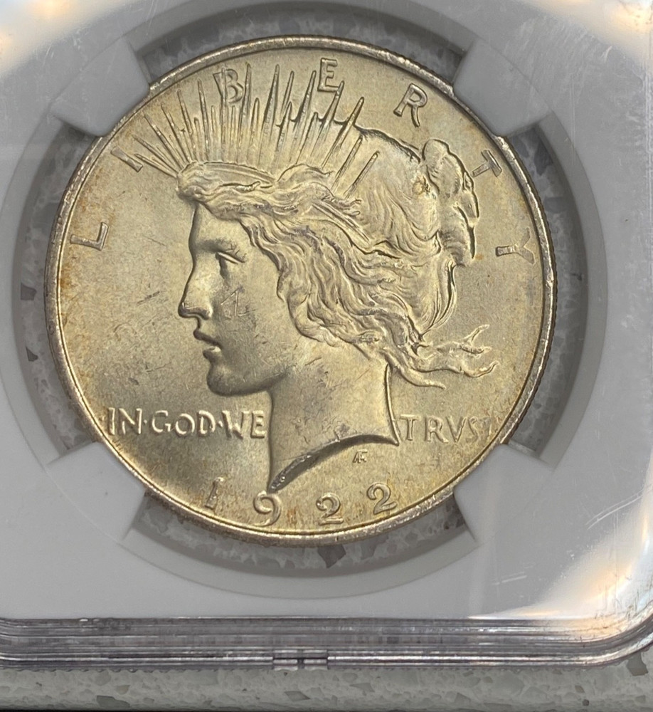 1922 Peace Silver Dollar MS64 NGC