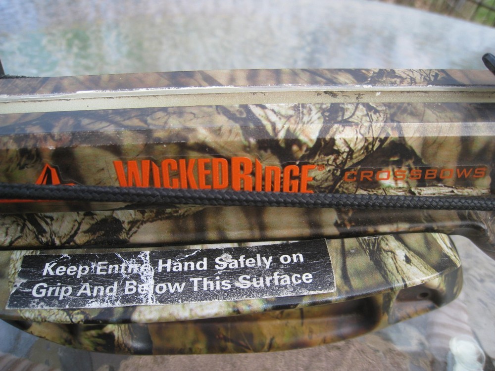 Wicked Ridge Invader Crossbow With Acu52 Draw