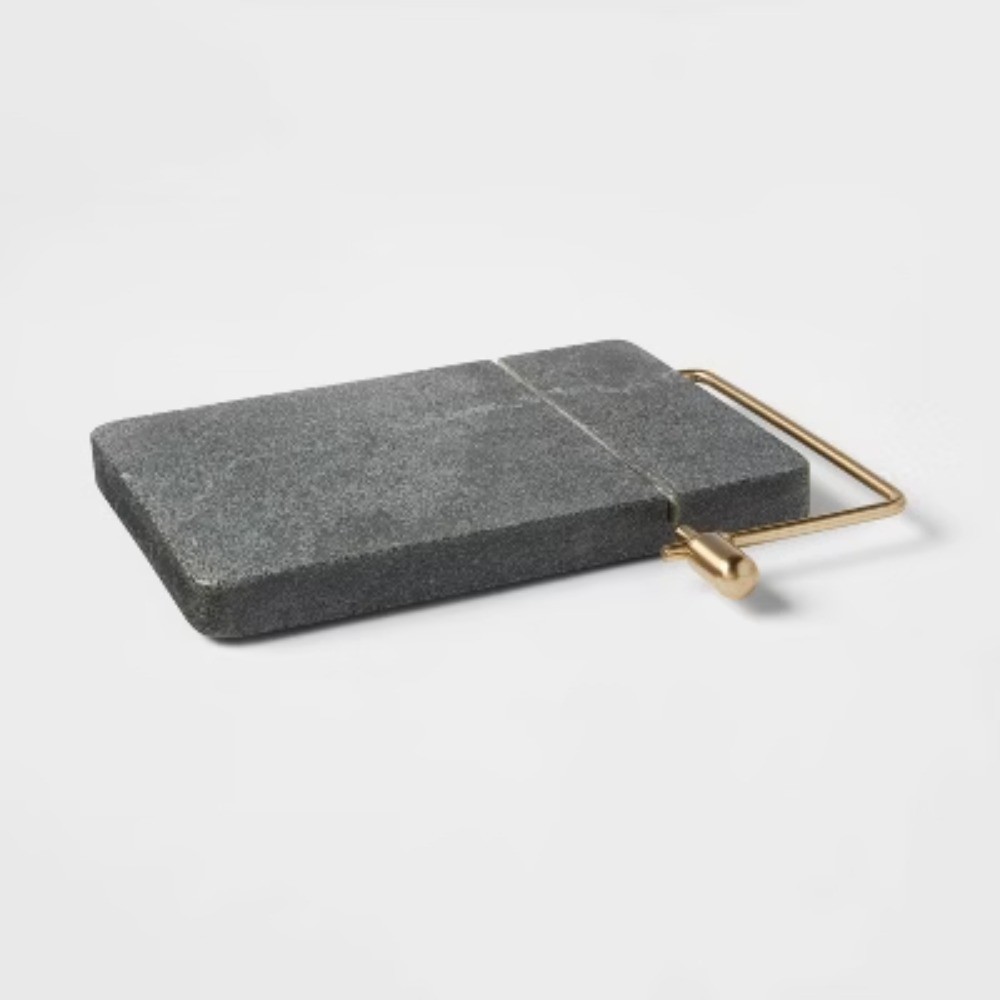 9" x 6" Marble Cheese Slicer Cutting Board - Threshold™
