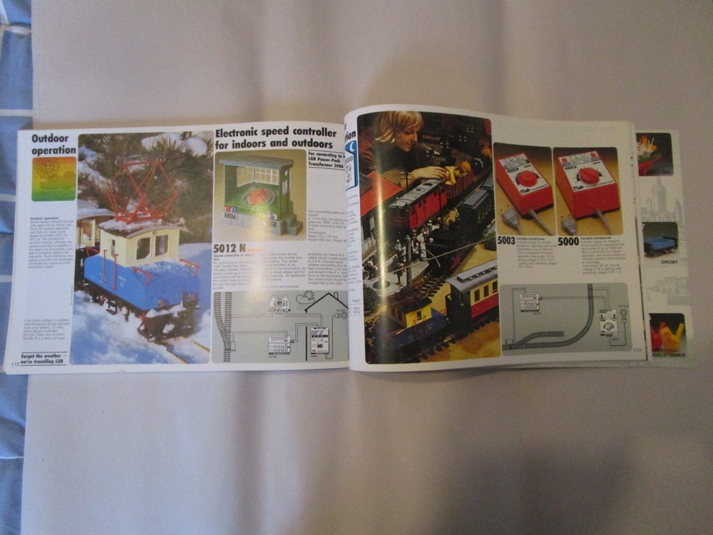 LGB Train Catalog, Lehmann, D 8500, Model Railroad