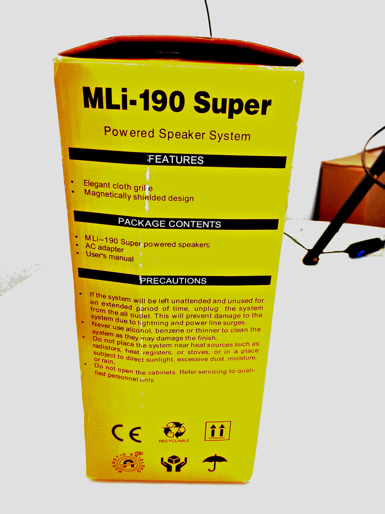 MLi-190 Super Speakers 2 Desktop White Computer