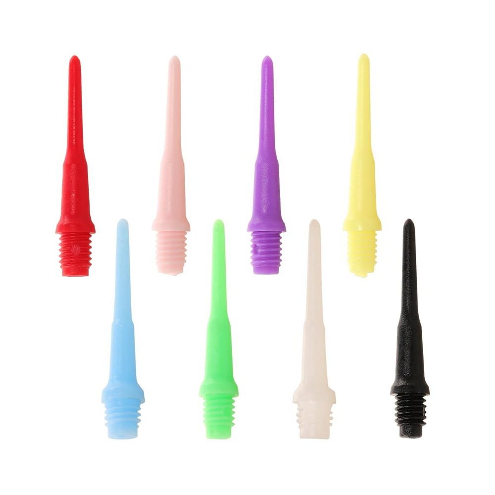 Thread Soft Tip of Dart 80 Pcs Multicolor Tip 8 Colors Dart Point Replacement