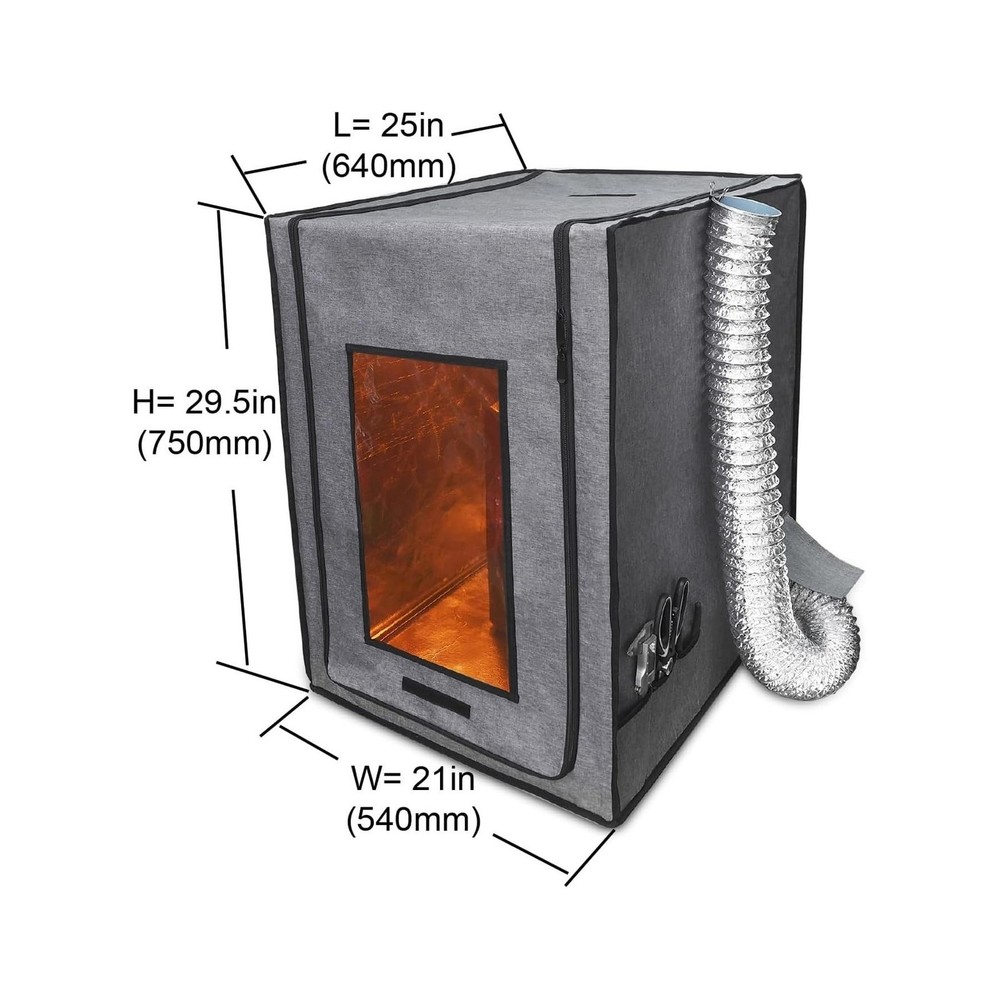 Multifunctional 3D Printer Enclosure w/Adjustable Ventilation Kit Eliminate O...