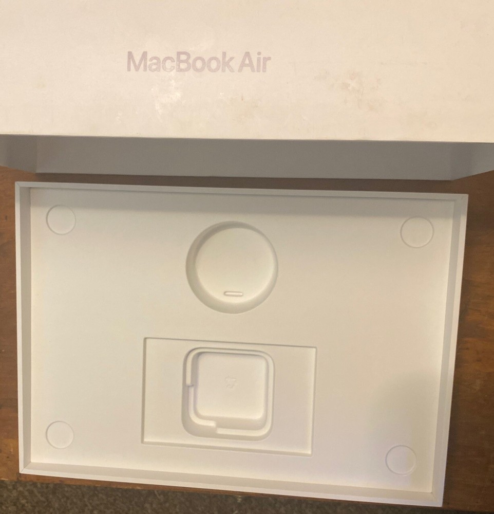 EMPTY BOX ONLY - Apple 13” Macbook Air A2179 Replacement Box - OEM Original