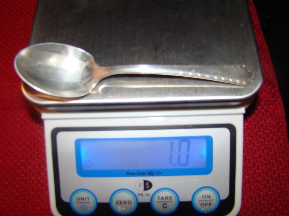 ONEIDA ARDSLEY STERLING SILVER SUGAR SPOON NO MONOGRAM