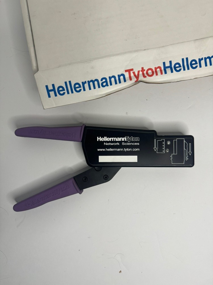 Hellermann Tyton HT6ASCT Termination Tool Single Action 8 Wires 6A Shielded Jack