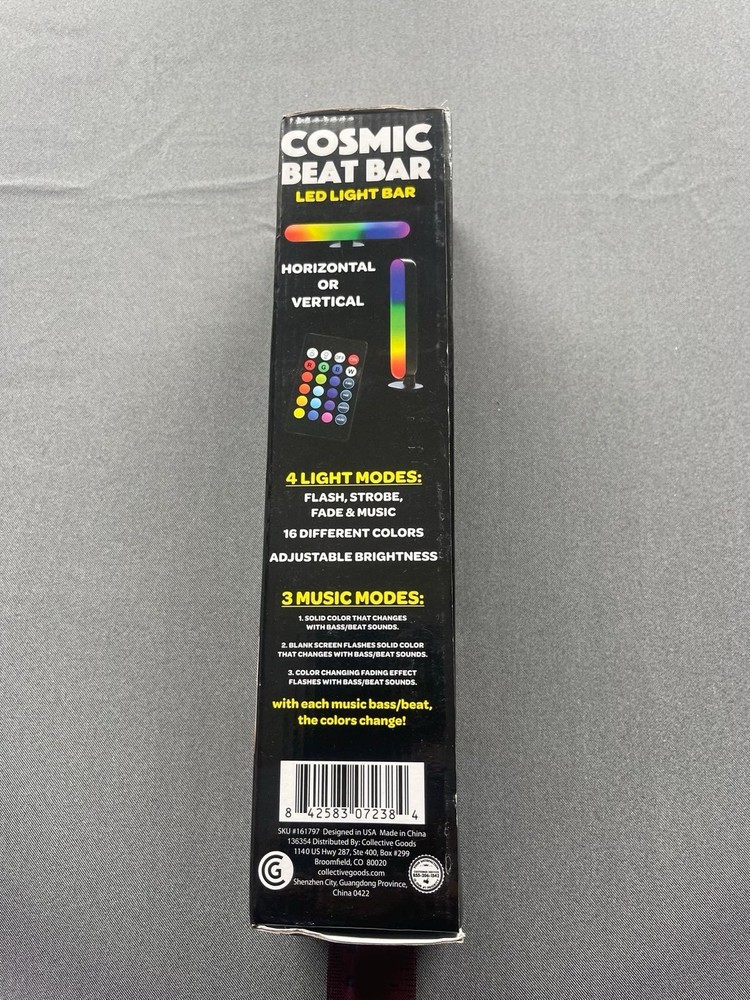 LED Light Bar USB Powered with Remote, 16 Color Options 4 Light Modes