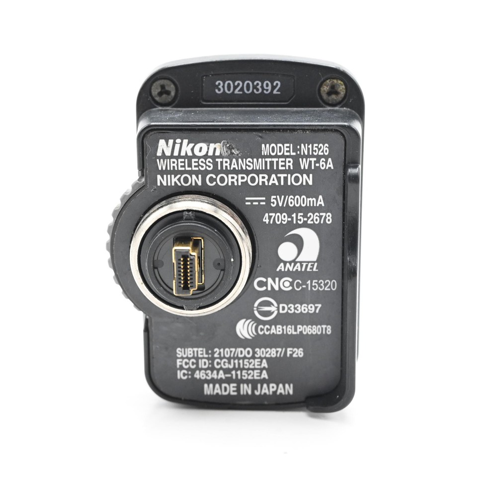 Nikon WT-6A Wireless Transmitter #392