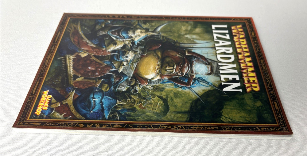 GAMES WORKSHOP: WARHAMMER LIZARDMEN, Rulebook Supplement Codex, 2003