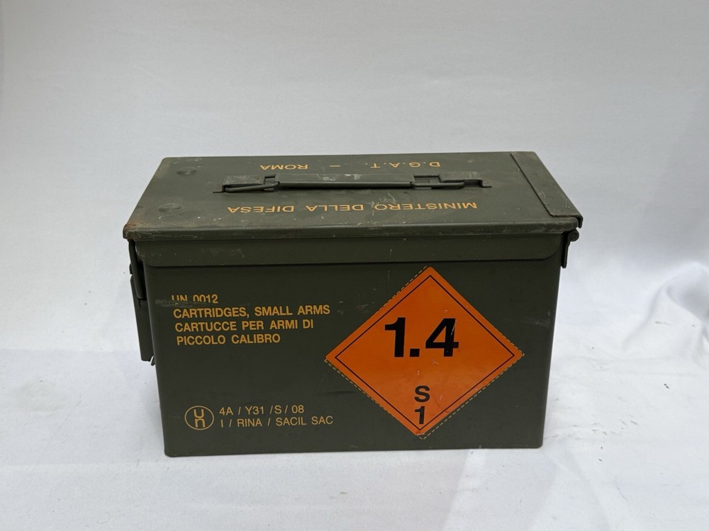 Ammo Box – Olive Green – Good Condition