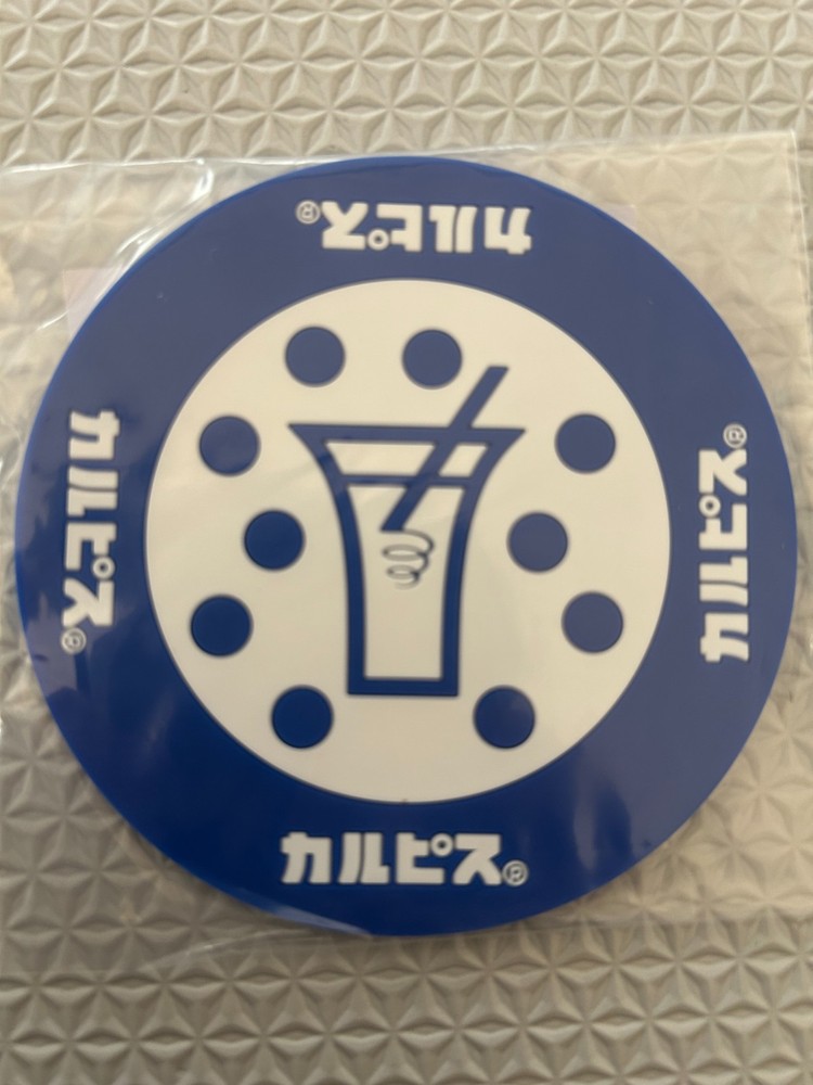 japan Calpis coaster retro
