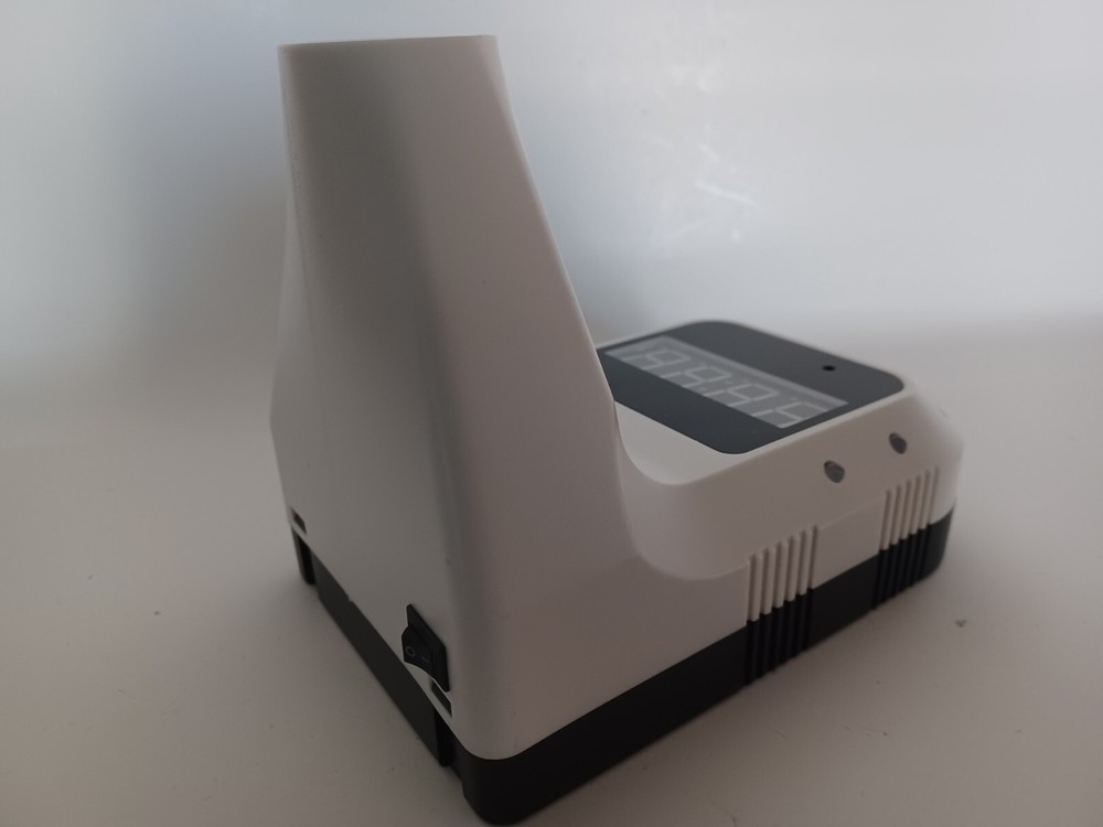 Wall mounted infrared thermometer